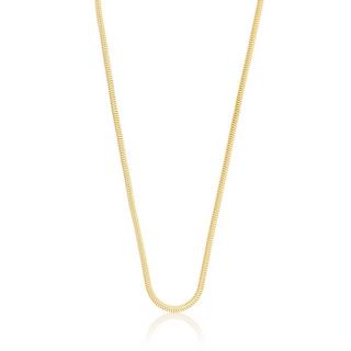 MUAU Schmuck  Collier Schlange Gelbgold 750, 1.6mm, 50cm 