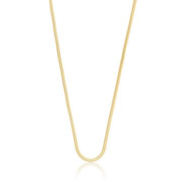 Collier Schlange Gelbgold 750, 1.6mm, 50cm
