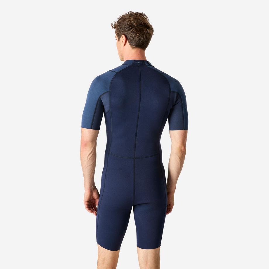 DECATHLON  Shorty snorkeling essential Homme caoutchouc naturel Ocena 2mm, noir 