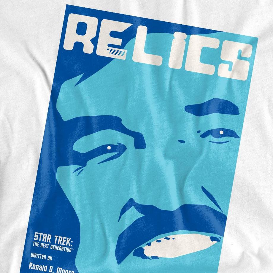 Star Trek Star Trek The Next Generation Saison 6 Épisode 4 Relics T-Shirt Manches Longues  