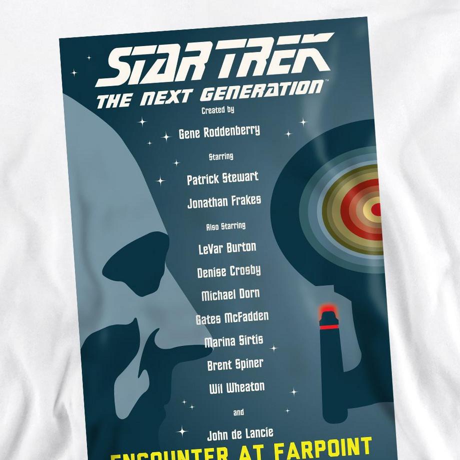 Star Trek Star Trek The Next Generation Season 1 Episode 1 Sweatshirt  