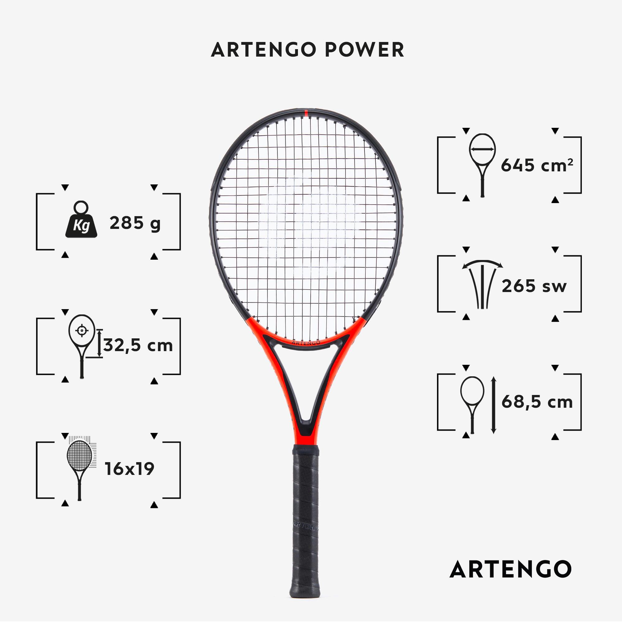 ARTENGO  Racchetta da tennis TR990 Power grafite 