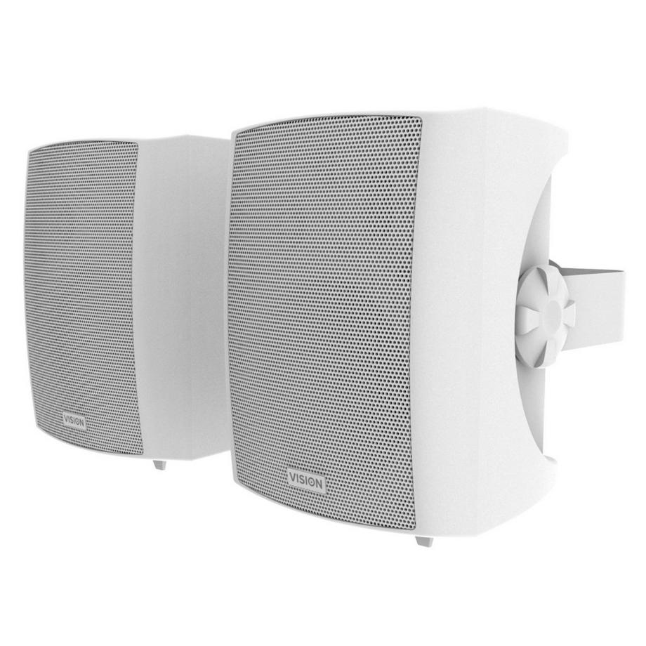 Vision  SP-1800 Lautsprecher 3-Wege Weiß Kabelgebunden 50 W 