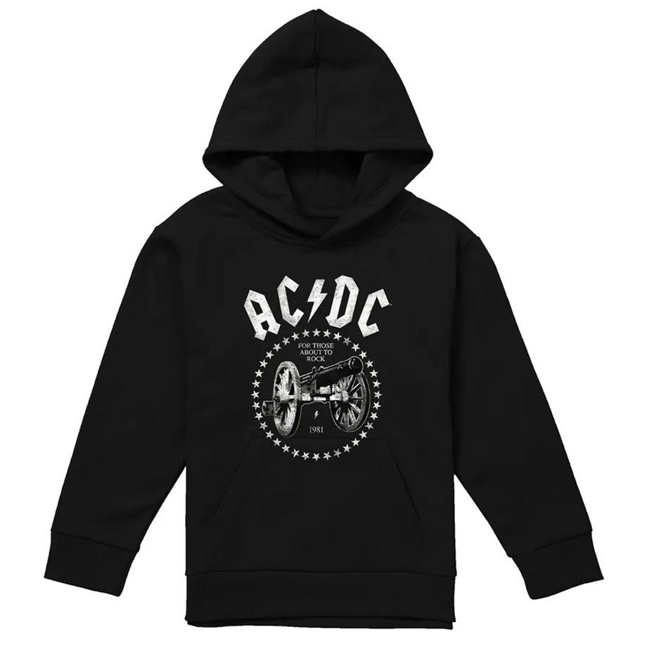 Acdc About To Rock Cannon Kapuzenpullover