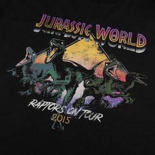 JURASSIC WORLD  Raptors On Tour 2015 TShirt 