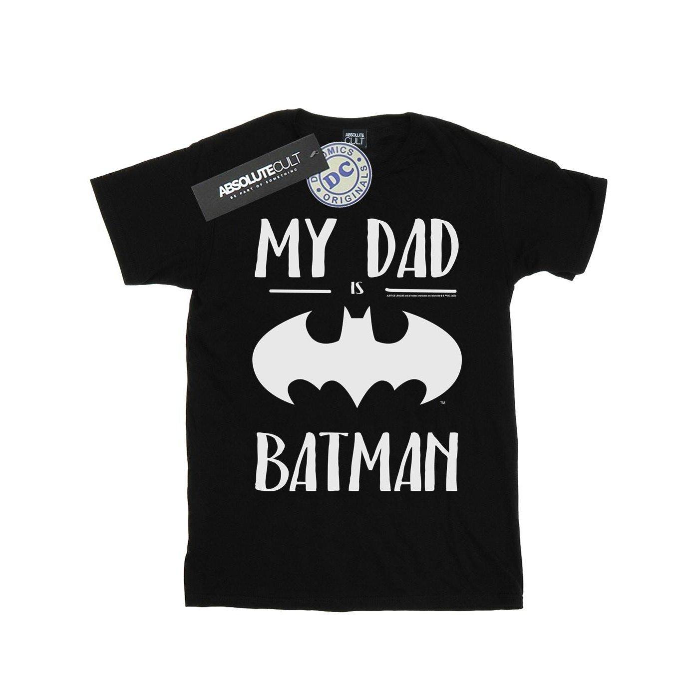 DC COMICS  Batman My Dad Is Batman TShirt 