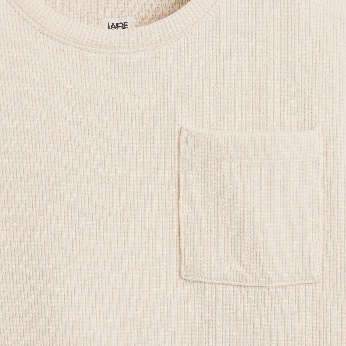 La Redoute Collections  2er-Pack T-Shirts aus Waffelpikee 