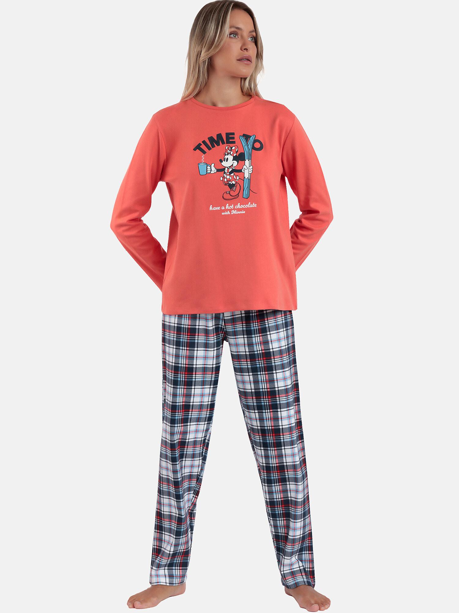 Admas  Pyjama Outfit Hose Top Langarm Winter Club Disney 