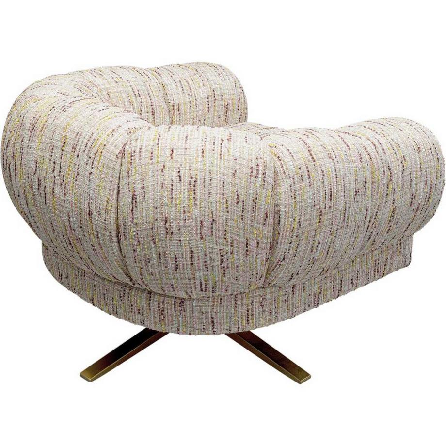 KARE Design Fauteuil pivotant Janno beige  