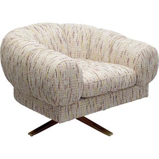KARE Design Fauteuil pivotant Janno beige  