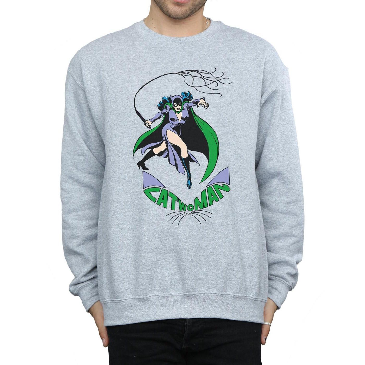 DC COMICS  Catwoman Whip Sweatshirt 