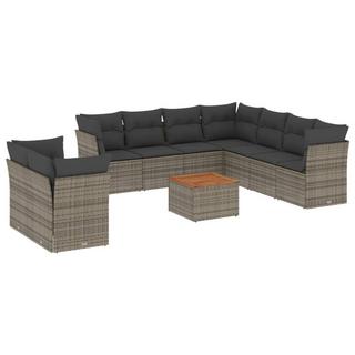 VidaXL Garten sofagarnitur poly-rattan  