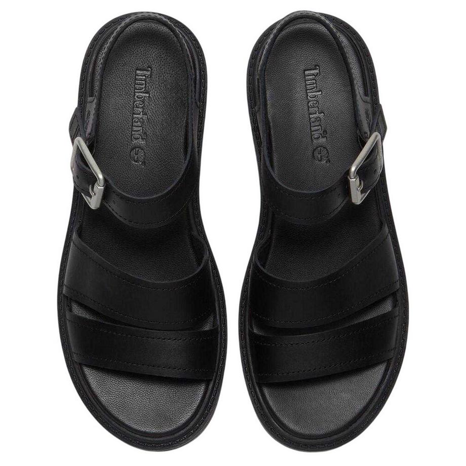 Timberland Sandales Gladiateur Cuir Plat  
