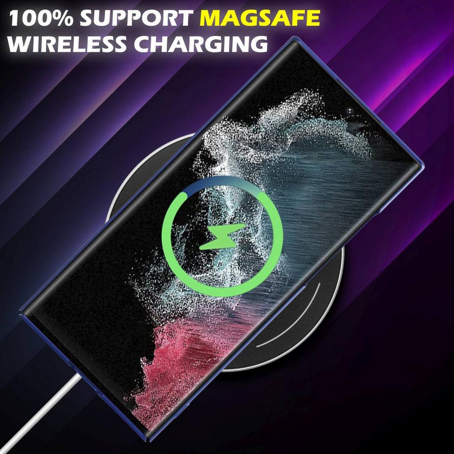 Cadorabo  Hülle für Samsung Galaxy S22 ULTRA Hard Case in Metall Optik 