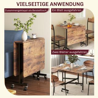 HOMCOM Klappbarer Esstisch  