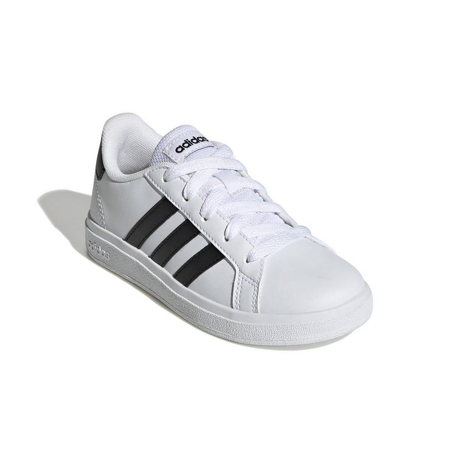 adidas Grand Court Kinder Sneakers mit Schnürsenkeln  