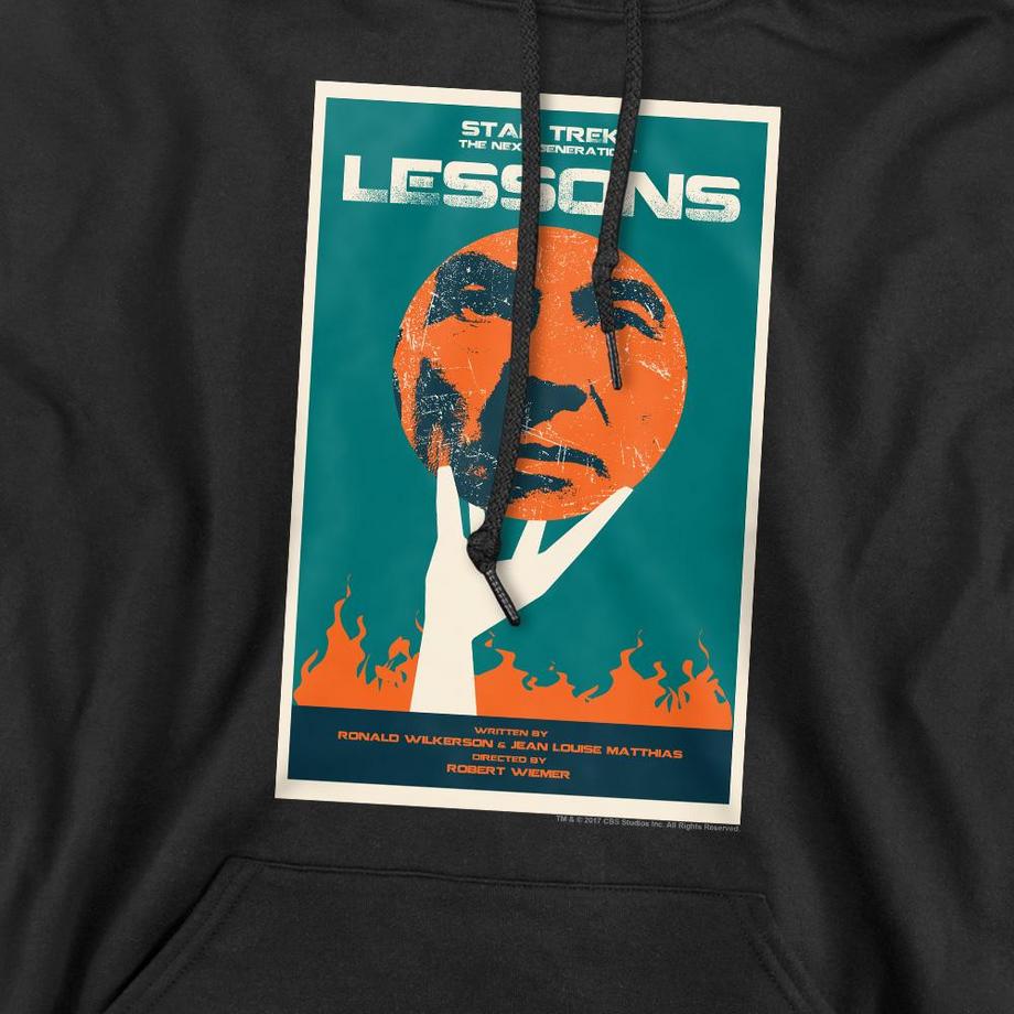 Star Trek The Next Generation Season 6 Episode 19 Felpa con cappuccio  