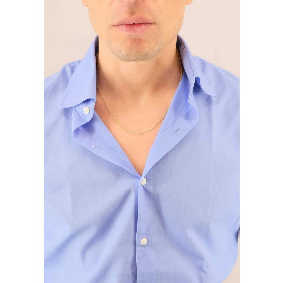 MUAU Schmuck  Collier Zopf Gelbgold 375, 1.2mm, 45cm 