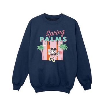 Minnie Mouse Spring Palms Sweatshirt