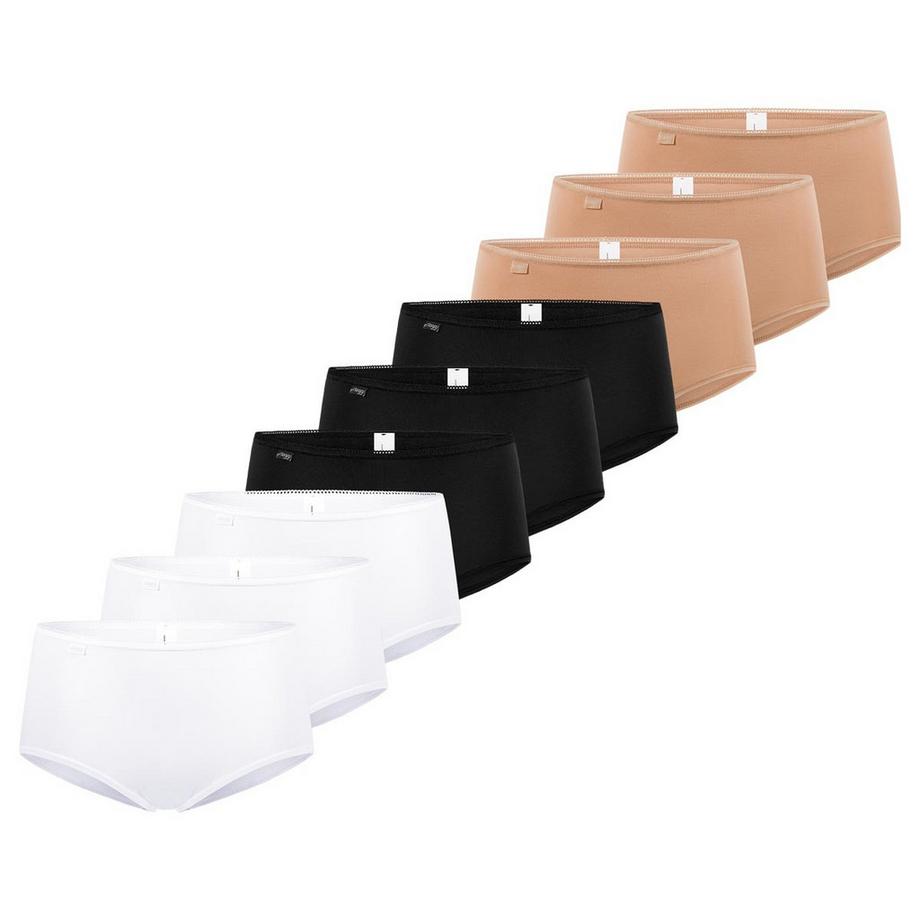 9er Pack 24/7 Cotton - Midi Slip