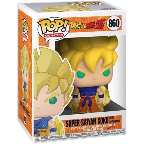 Funko  Figura POP Dragon Ball Z S8 Super Saiyan Goku Prima apparizione 