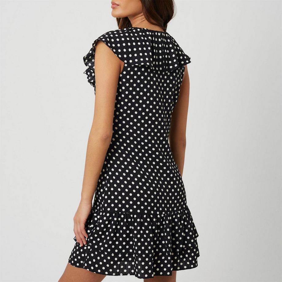 Brave Soul Robe Courte Motiftyle À Pois  