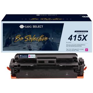 G&G  Kompatibel mit 415X W2033X (MIT CHIP und Füllstandanzeige) XL-Premium-Toner - Marke: Select 