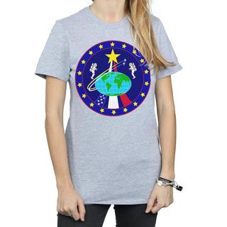 Nasa Space Mission Logo Print T-Shirt  