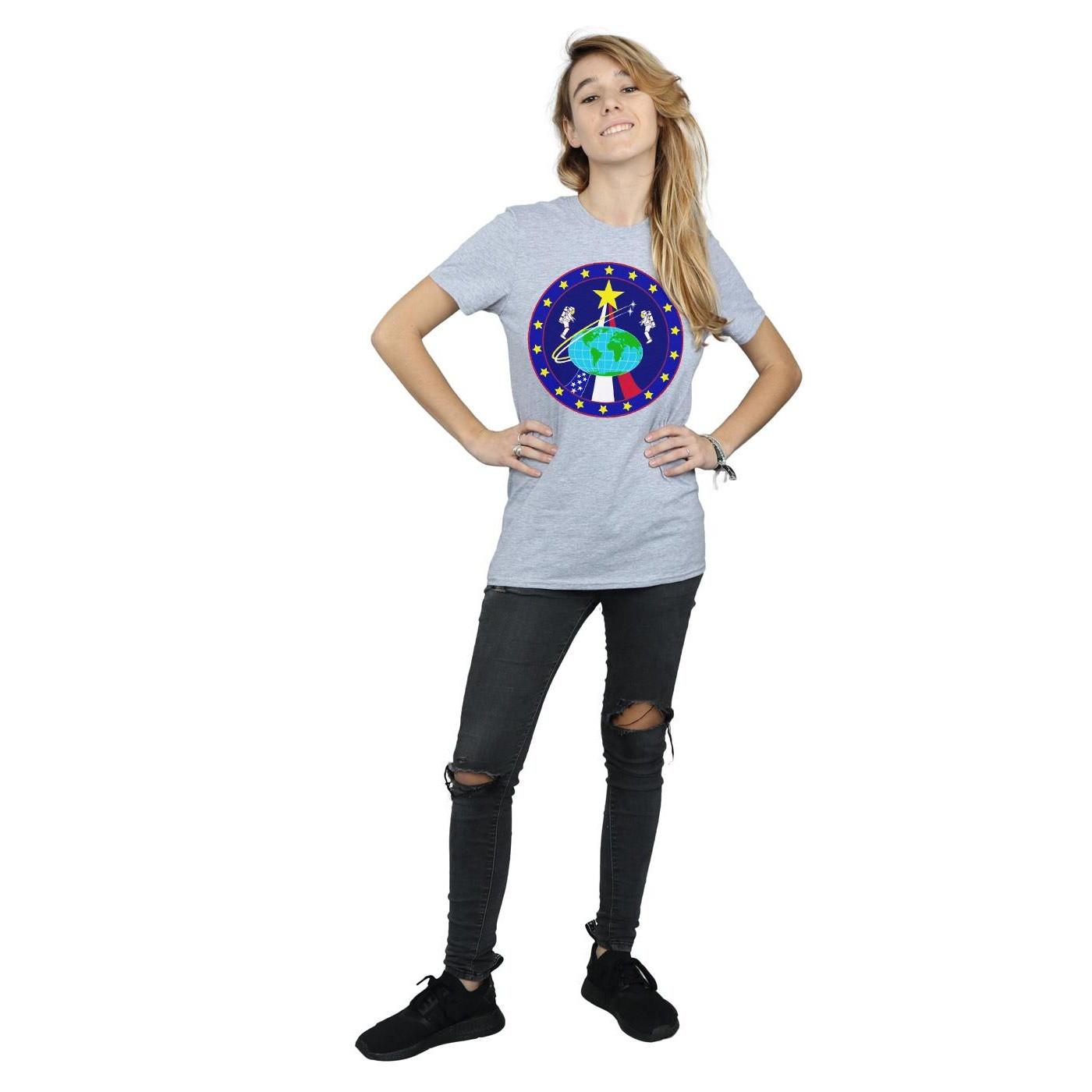 Nasa Space Mission Logo Print T-Shirt  