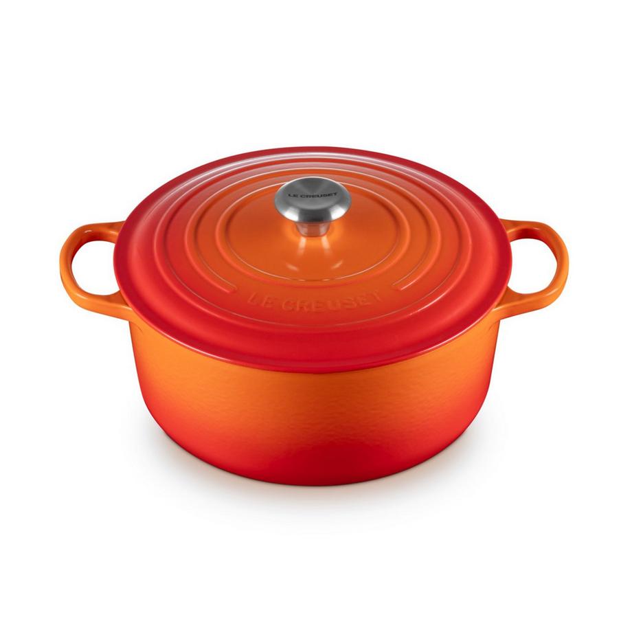 LE CREUSET Signature 28 cm rund Bräter  