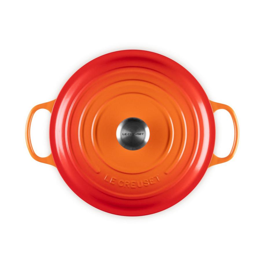 LE CREUSET Signature 28 cm rund Bräter  