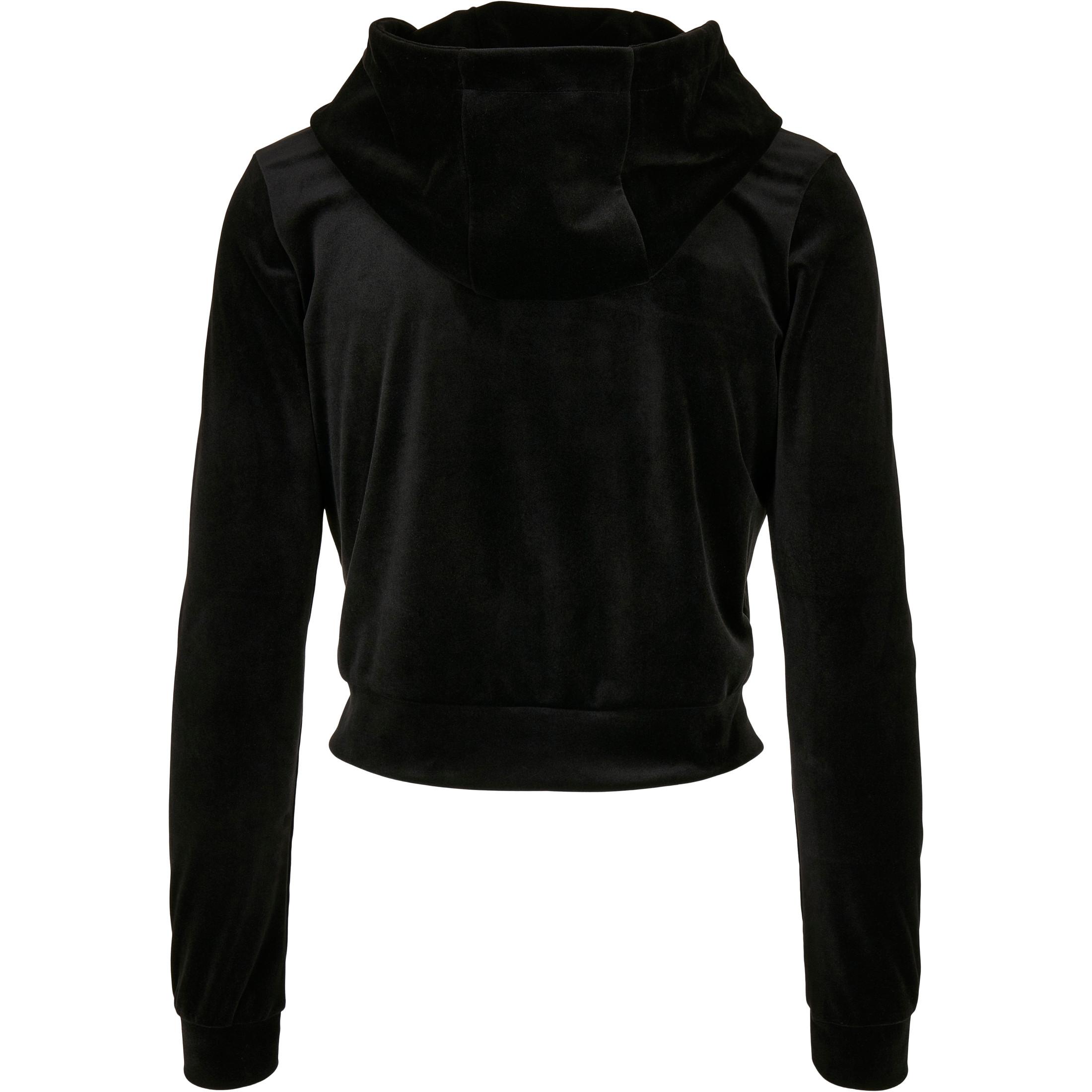 URBAN CLASSICS  sweatshirt à capuche urban cassics vevet zip 