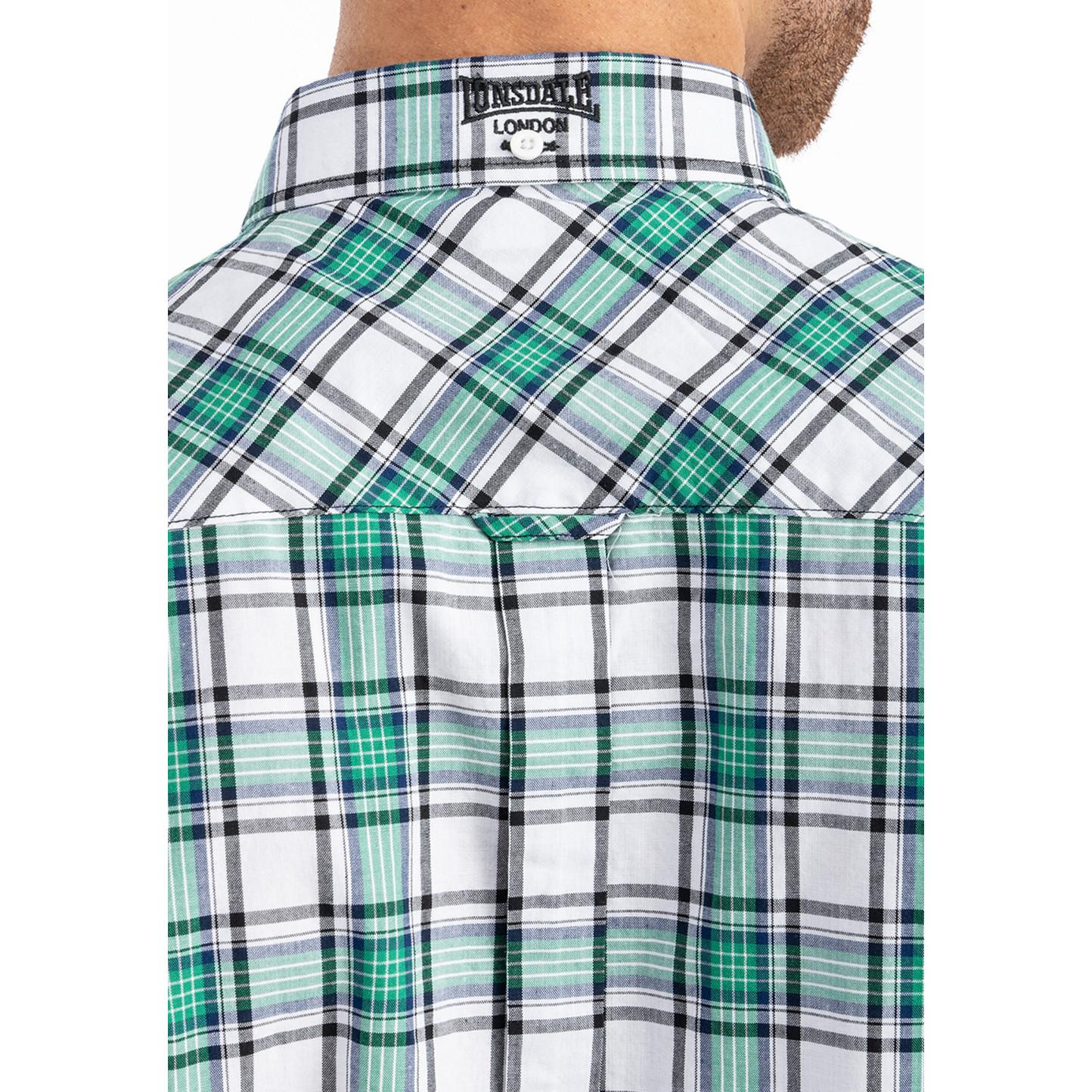 LONSDALE Brixworth Chemise à Manches Courtes à Carreaux  