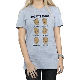 Guardians Of The Galaxy Today's Mood Baby Groot T-Shirt Grafica  