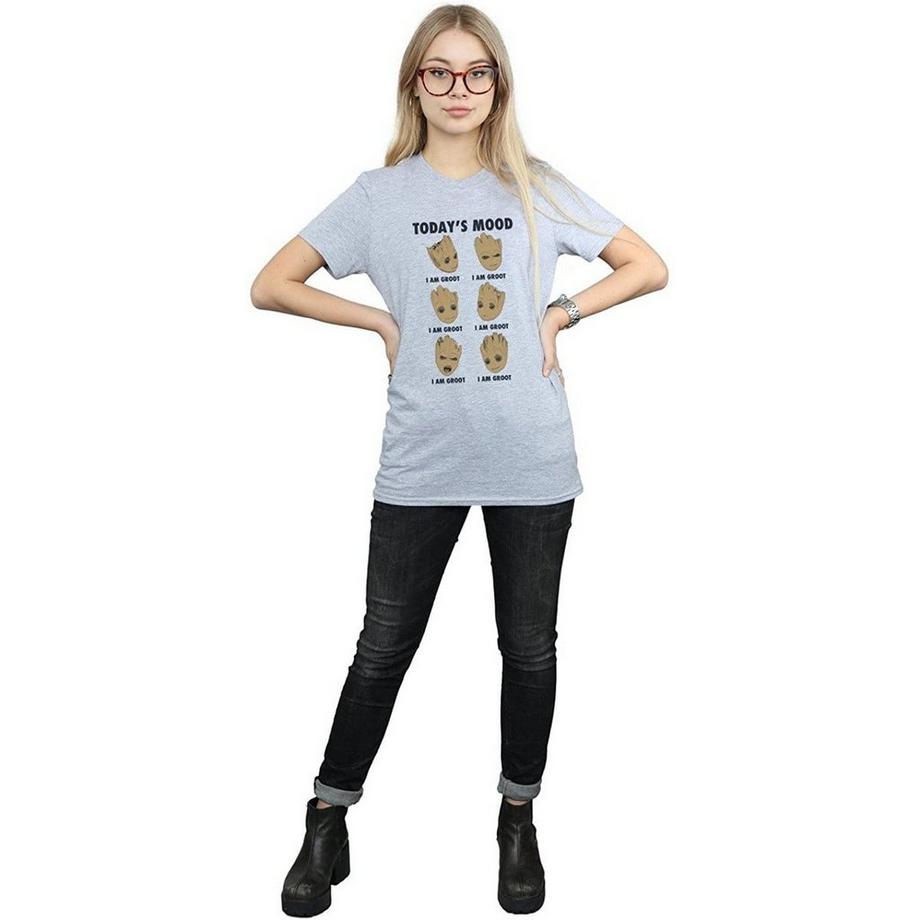 Guardians Of The Galaxy Today's Mood Baby Groot T-Shirt Grafica  