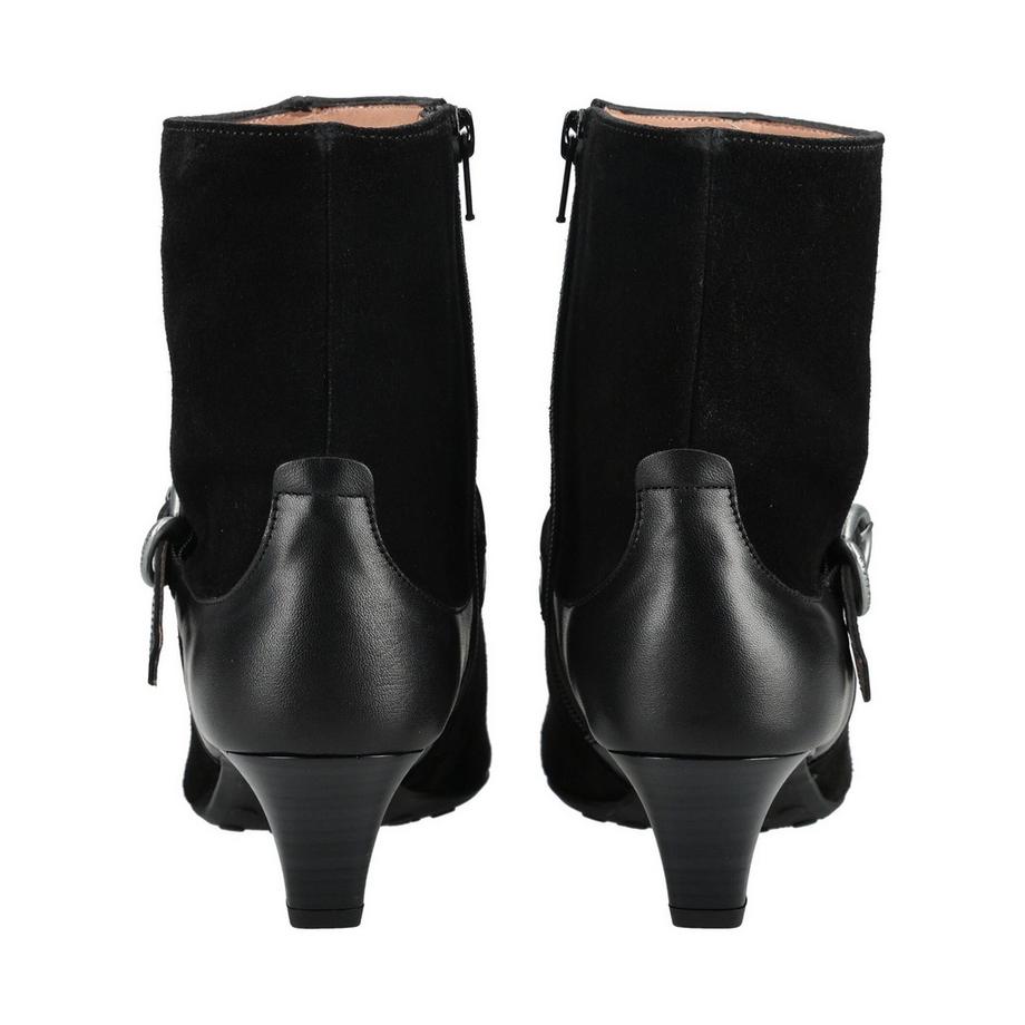 Hispanitas Veloursleder Stiefelette mit dekorativem Riemen  