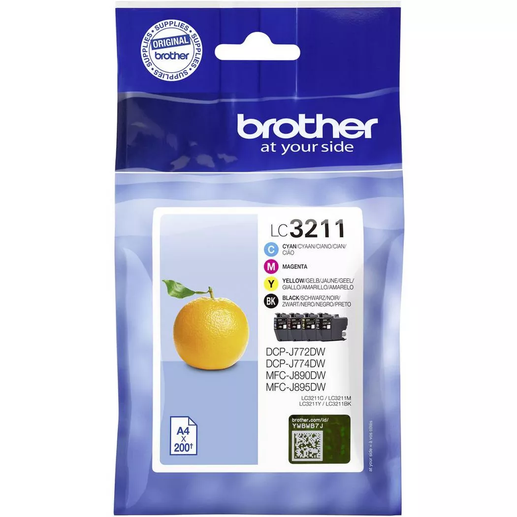 Brother – Druckerpatrone, One Size, Multicolor
