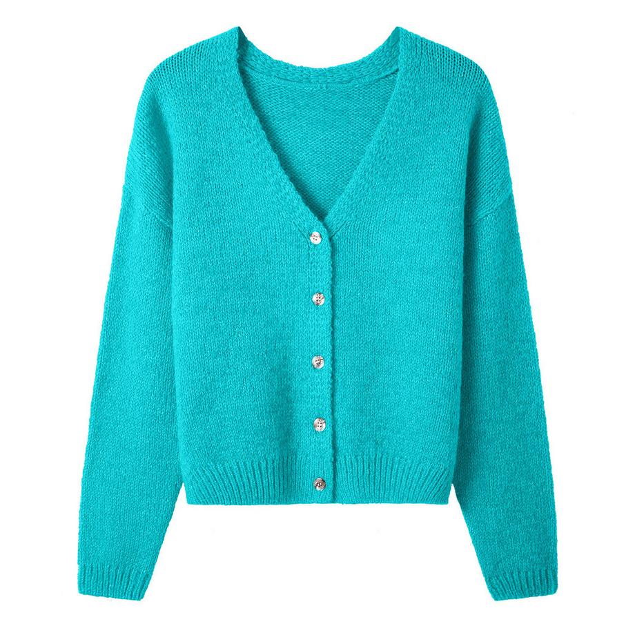 Joe Browns Langarm V-Ausschnitt Strickjacke mit Knopfleiste  