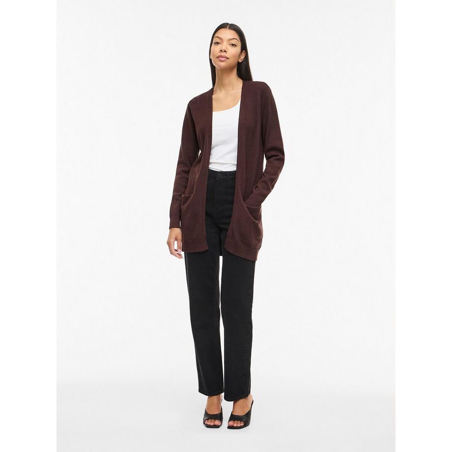 Langer Cardigan aus Feinstrick