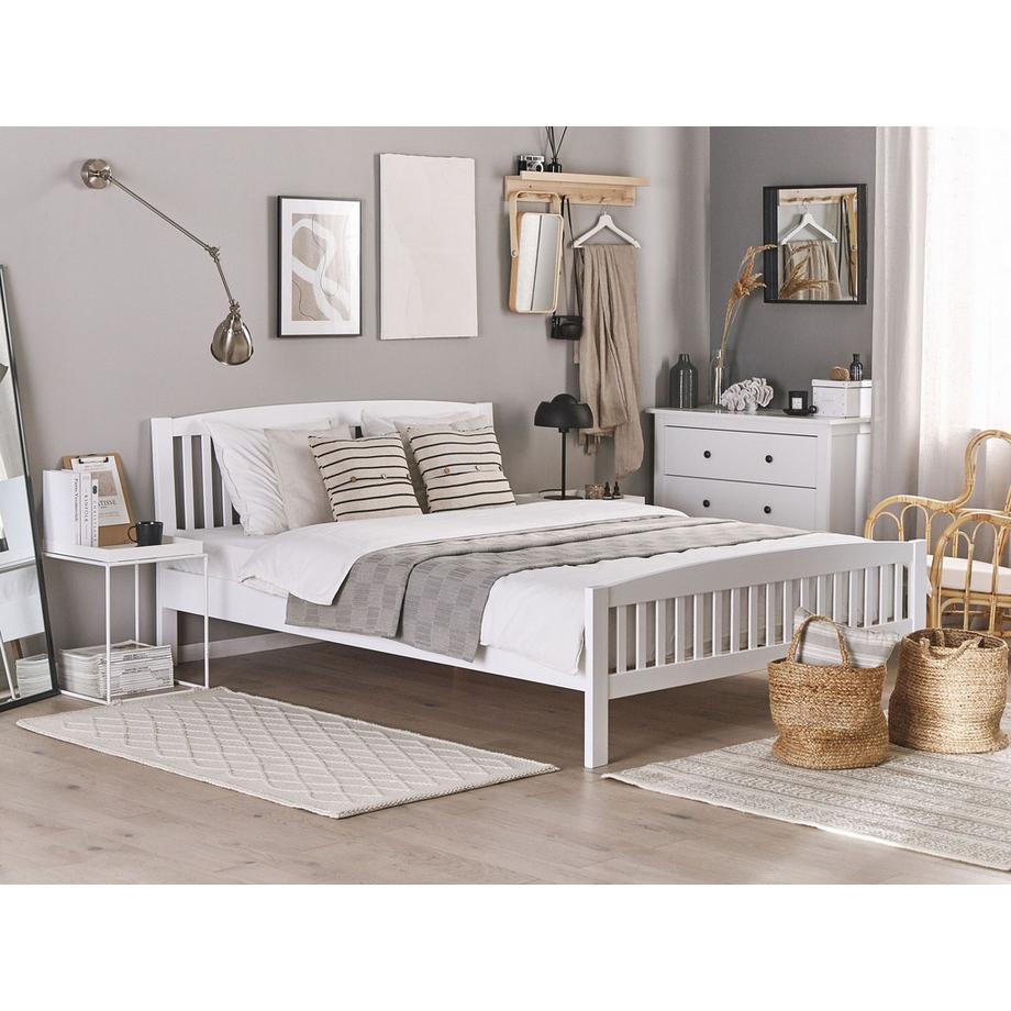 Beliani Letto en Legno di pino  CASTRES  