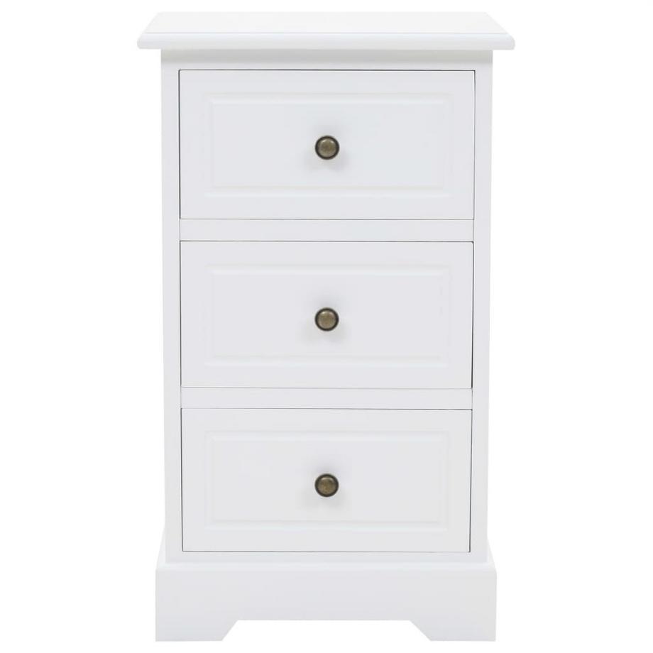 VidaXL Table de chevet bois de pin  