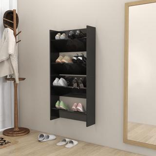 VidaXL Armoire à chaussures murale bois d'ingénierie  