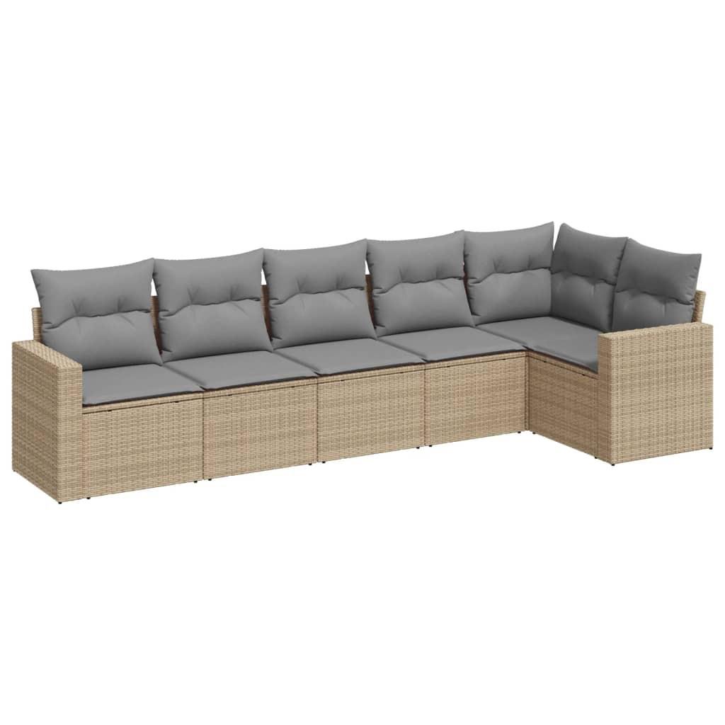 VidaXL Garten sofagarnitur poly-rattan  