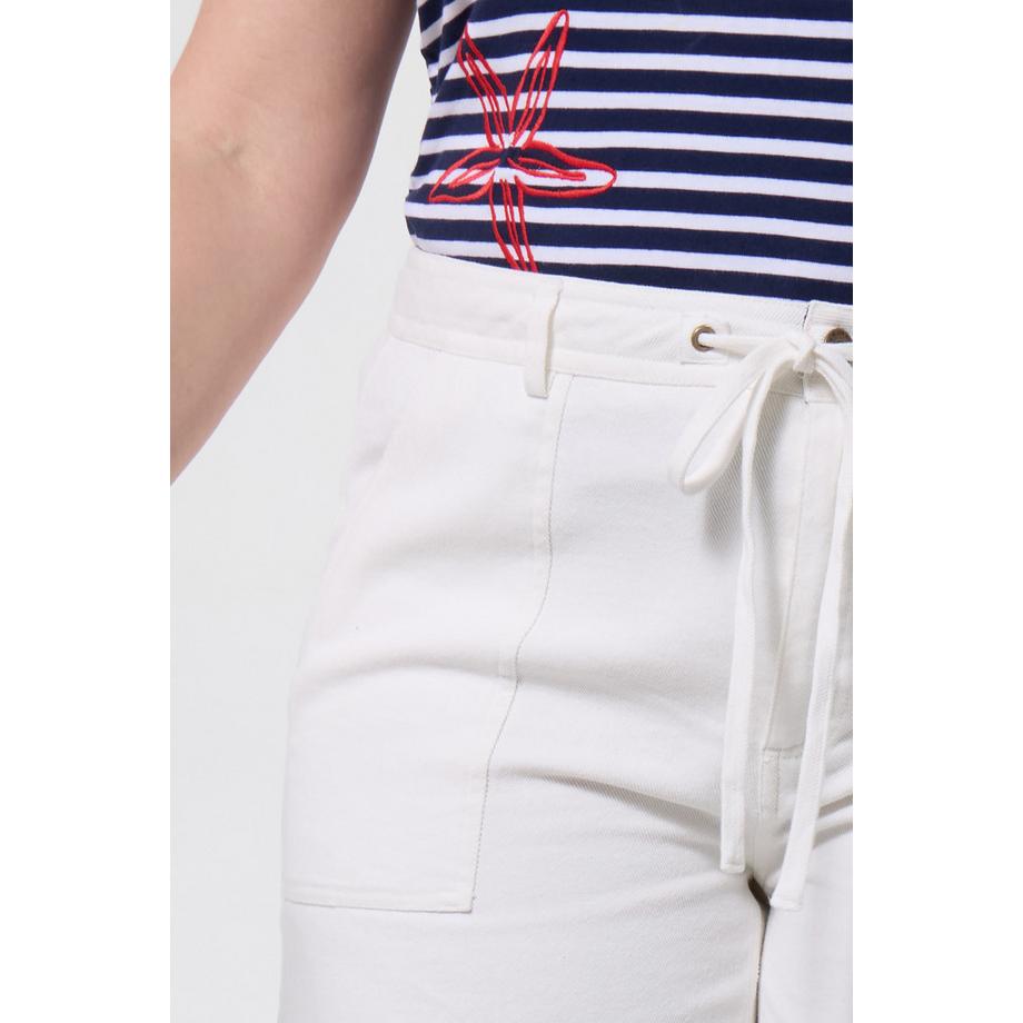 Joe Browns Short Cargo Taille Haute avec Poches et Lien à la Taille  