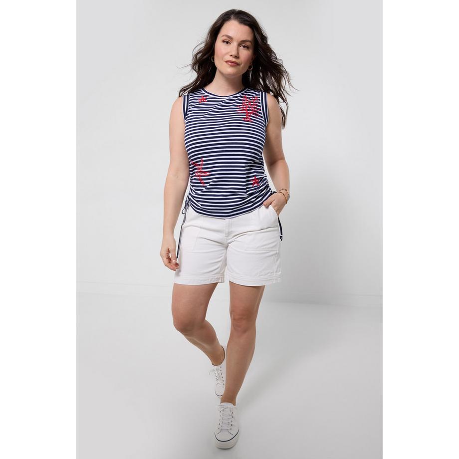Joe Browns Short Cargo Taille Haute avec Poches et Lien à la Taille  