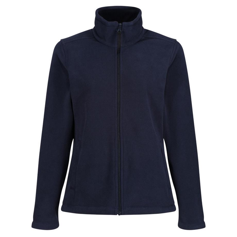 Micro Fleecejacke Durchgehender Reißverschluss