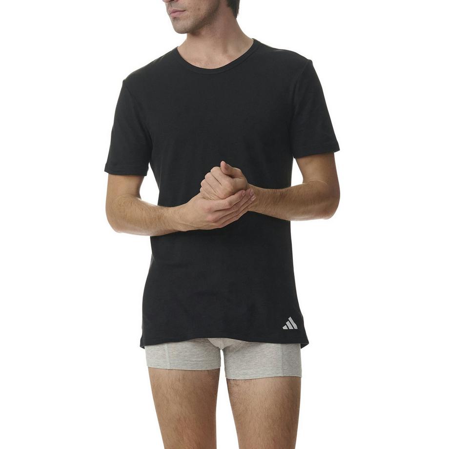 adidas Active Flex Cotton Crew Neck T-Shirt 4er Pack  