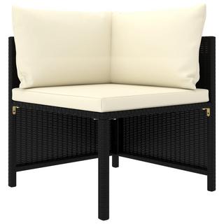 VidaXL set divano da giardino Rattan  