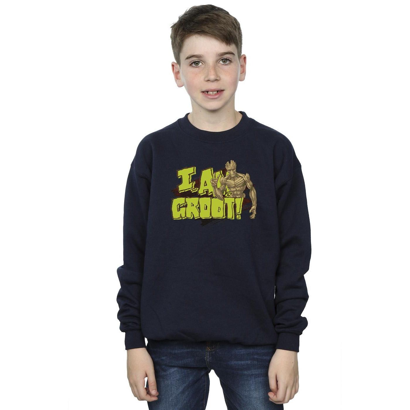Guardians Of The Galaxy  I Am Groot Sweatshirt 