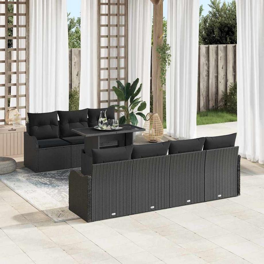 VidaXL Mobili da Esterno Polyrattan  